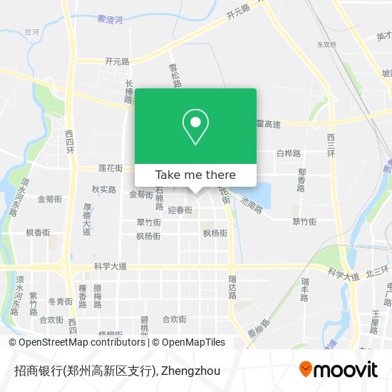 招商银行(郑州高新区支行) map