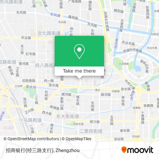 招商银行(经三路支行) map