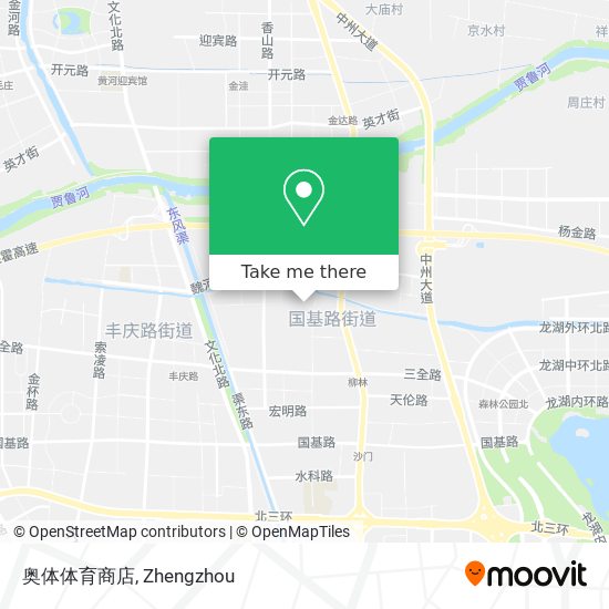 奥体体育商店 map