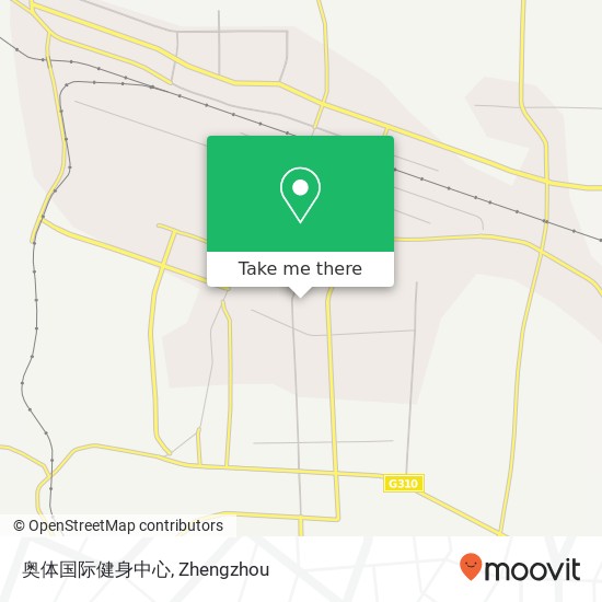 奥体国际健身中心 map