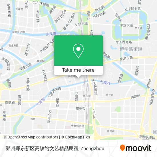 郑州郑东新区高铁站文艺精品民宿 map