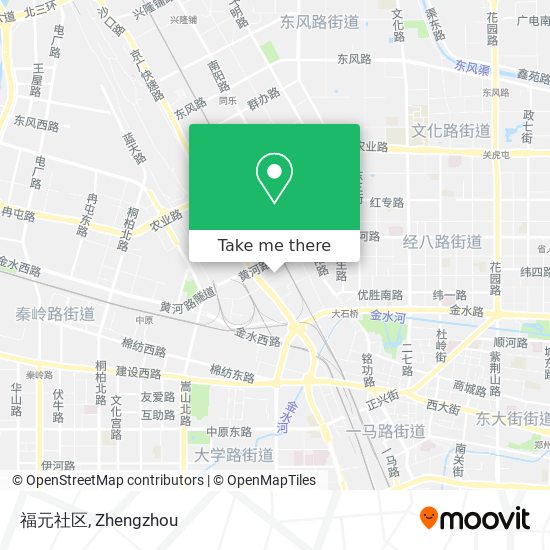福元社区 map