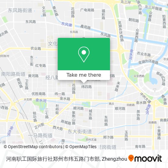 河南职工国际旅行社郑州市纬五路门市部 map
