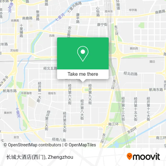长城大酒店(西门) map