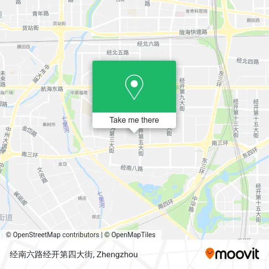 经南六路经开第四大街 map