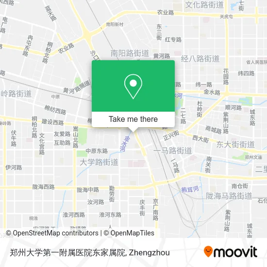 郑州大学第一附属医院东家属院 map