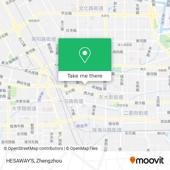 HESAWAY'S map