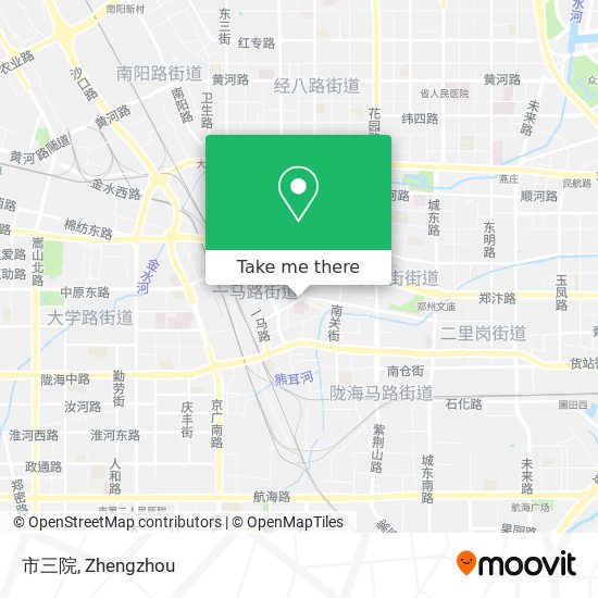 市三院 map