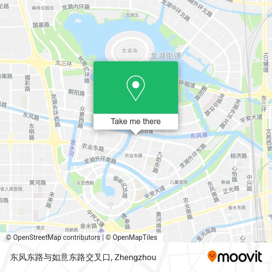 东风东路与如意东路交叉口 map