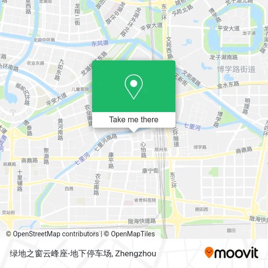 绿地之窗云峰座-地下停车场 map