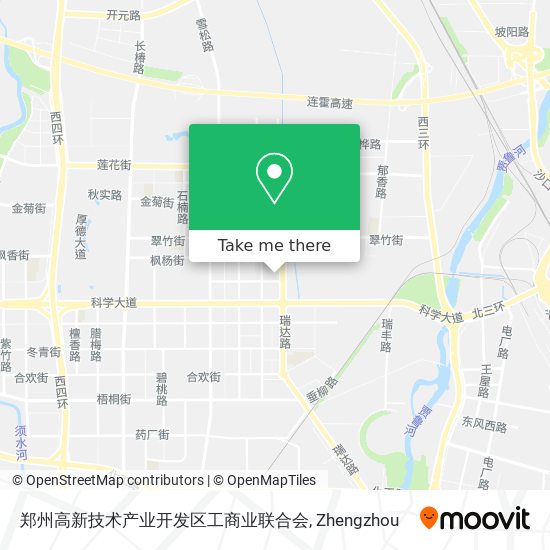 郑州高新技术产业开发区工商业联合会 map