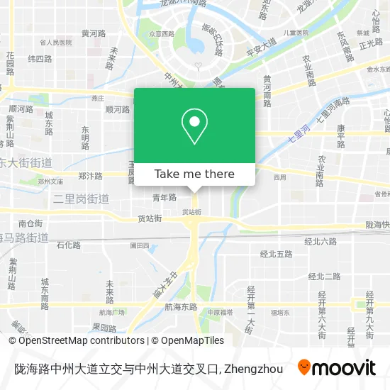 陇海路中州大道立交与中州大道交叉口 map