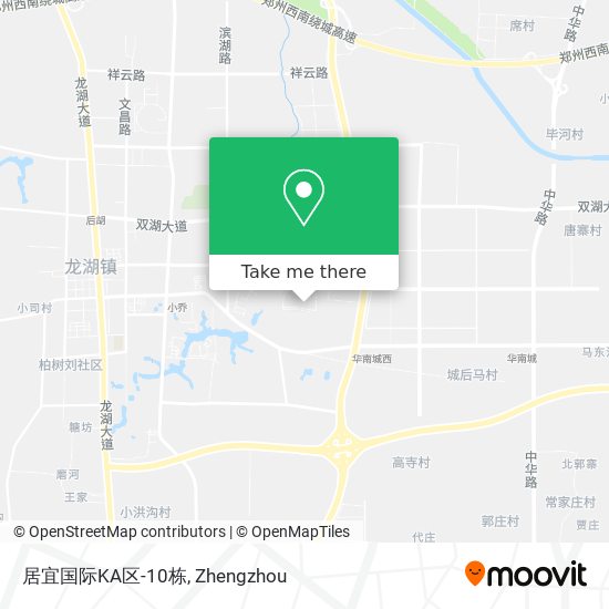 居宜国际KA区-10栋 map
