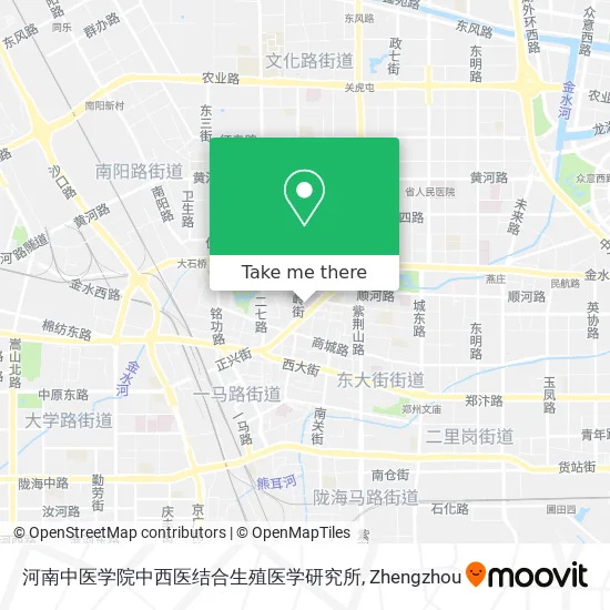 河南中医学院中西医结合生殖医学研究所 map