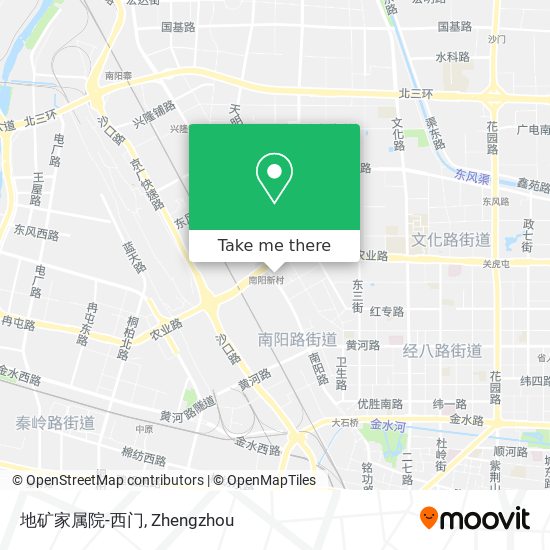地矿家属院-西门 map