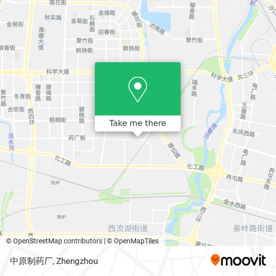 中原制药厂 map