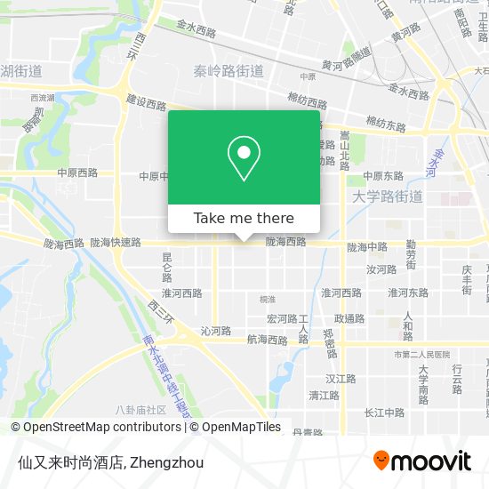 仙又来时尚酒店 map