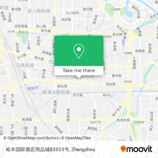 裕丰国际酒店用品城B2023号 map