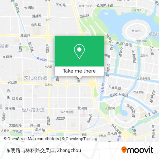 东明路与林科路交叉口 map