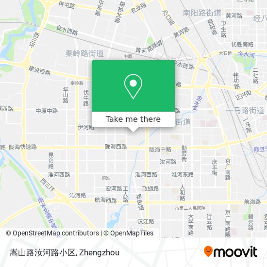 嵩山路汝河路小区 map