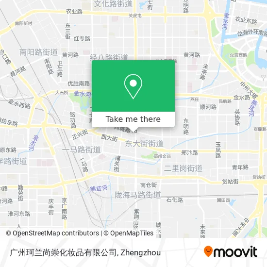 广州珂兰尚崇化妆品有限公司 map