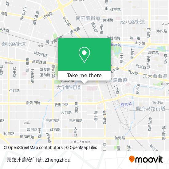 原郑州康安门诊 map