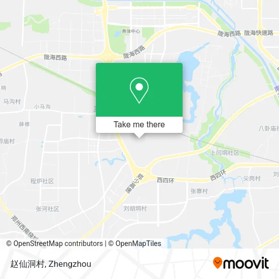 赵仙洞村 map