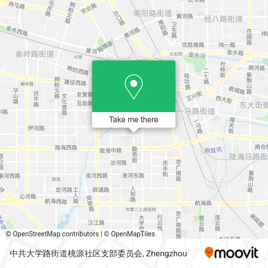 中共大学路街道桃源社区支部委员会 map