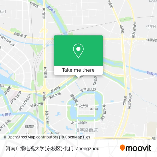 河南广播电视大学(东校区)-北门 map