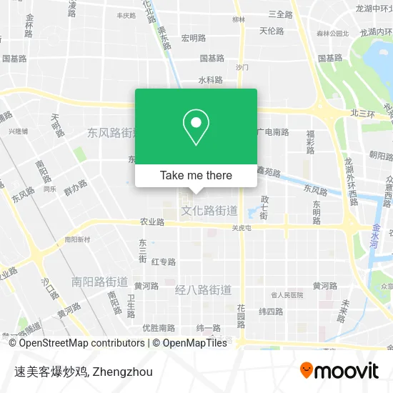 速美客爆炒鸡 map