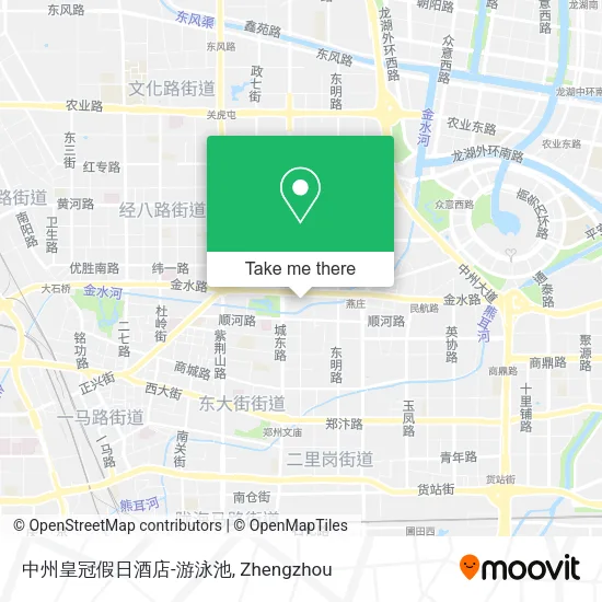 中州皇冠假日酒店-游泳池 map