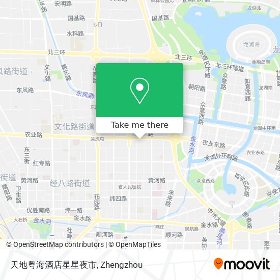 天地粤海酒店星星夜市 map