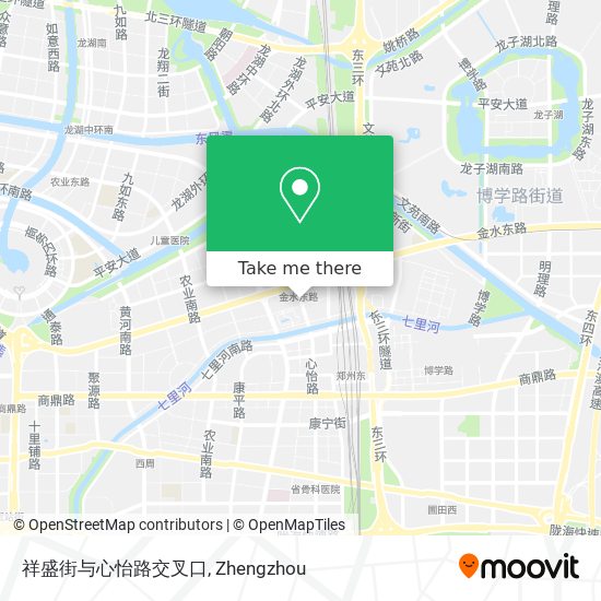祥盛街与心怡路交叉口 map