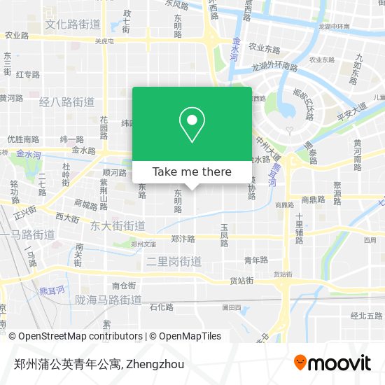 郑州蒲公英青年公寓 map