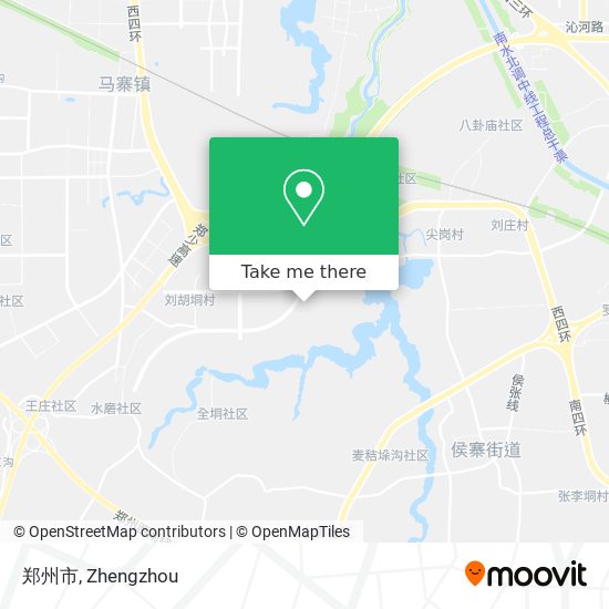 郑州市 map