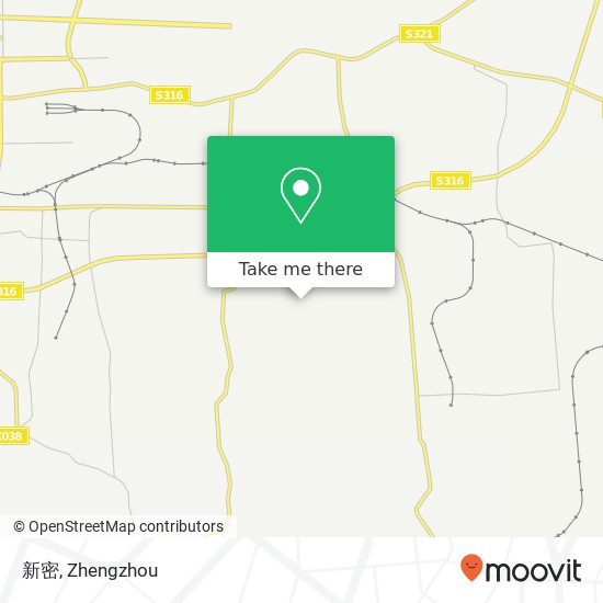 新密 map