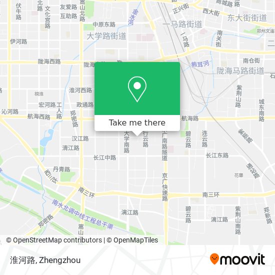 淮河路 map