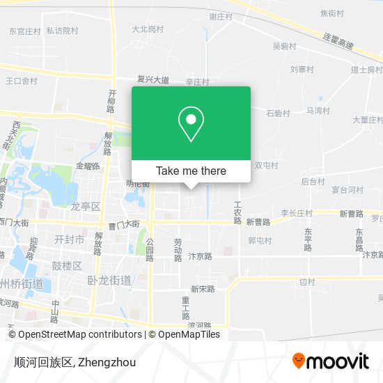 顺河回族区 map