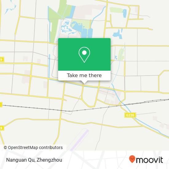 Nanguan Qu map