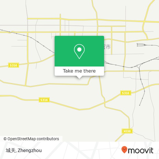 城关 map