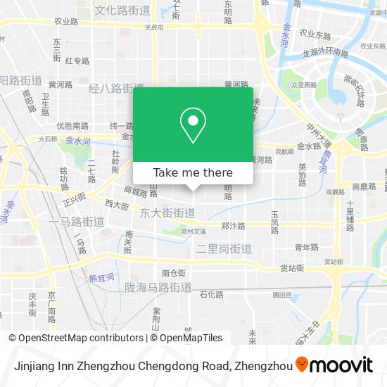 Jinjiang Inn Zhengzhou Chengdong Road map