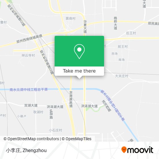小李庄 map