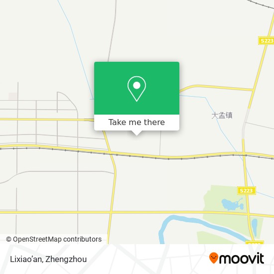 Lixiao’an map