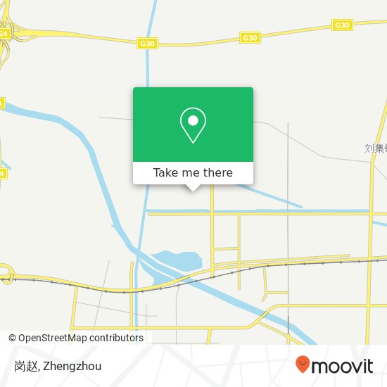 岗赵 map
