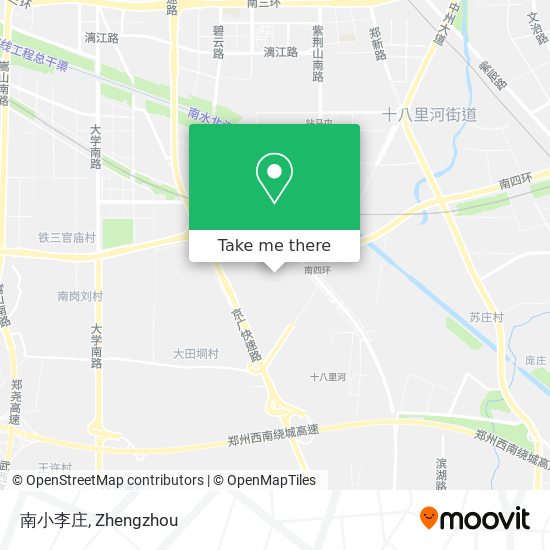 南小李庄 map