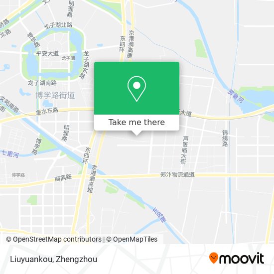 Liuyuankou map