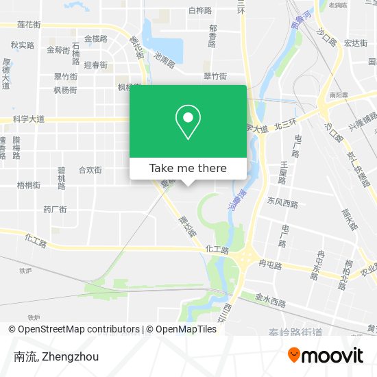 南流 map