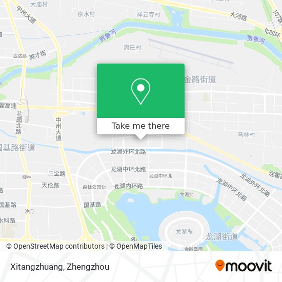 Xitangzhuang map