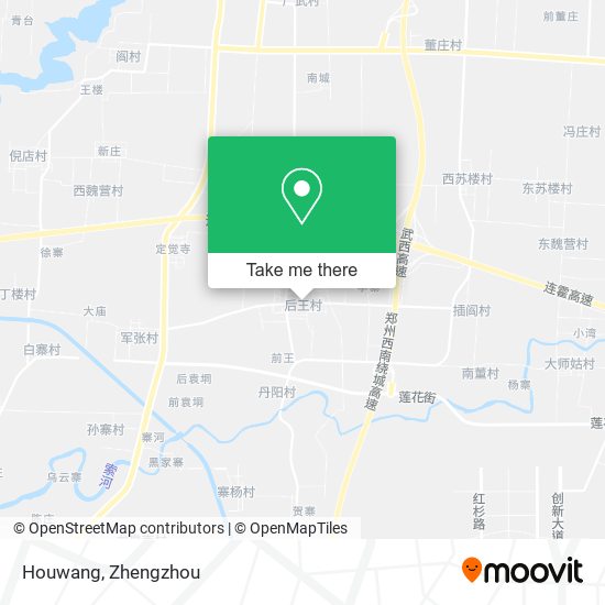 Houwang map
