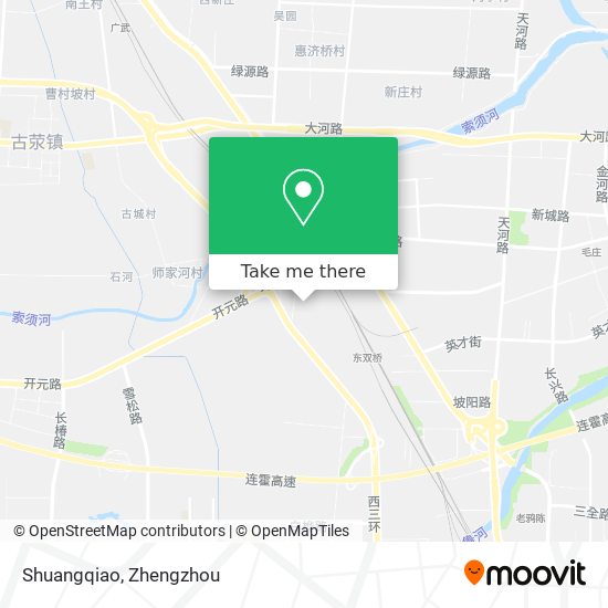 Shuangqiao map